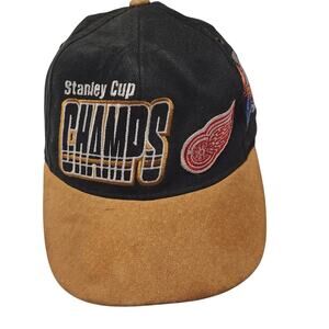 Vintage Starter NHL 1997 Stanley Cup Detroit Red Wings Hockey Cap Hat Adjustable